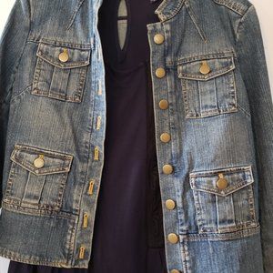 Peblum stlyle Denim jacket